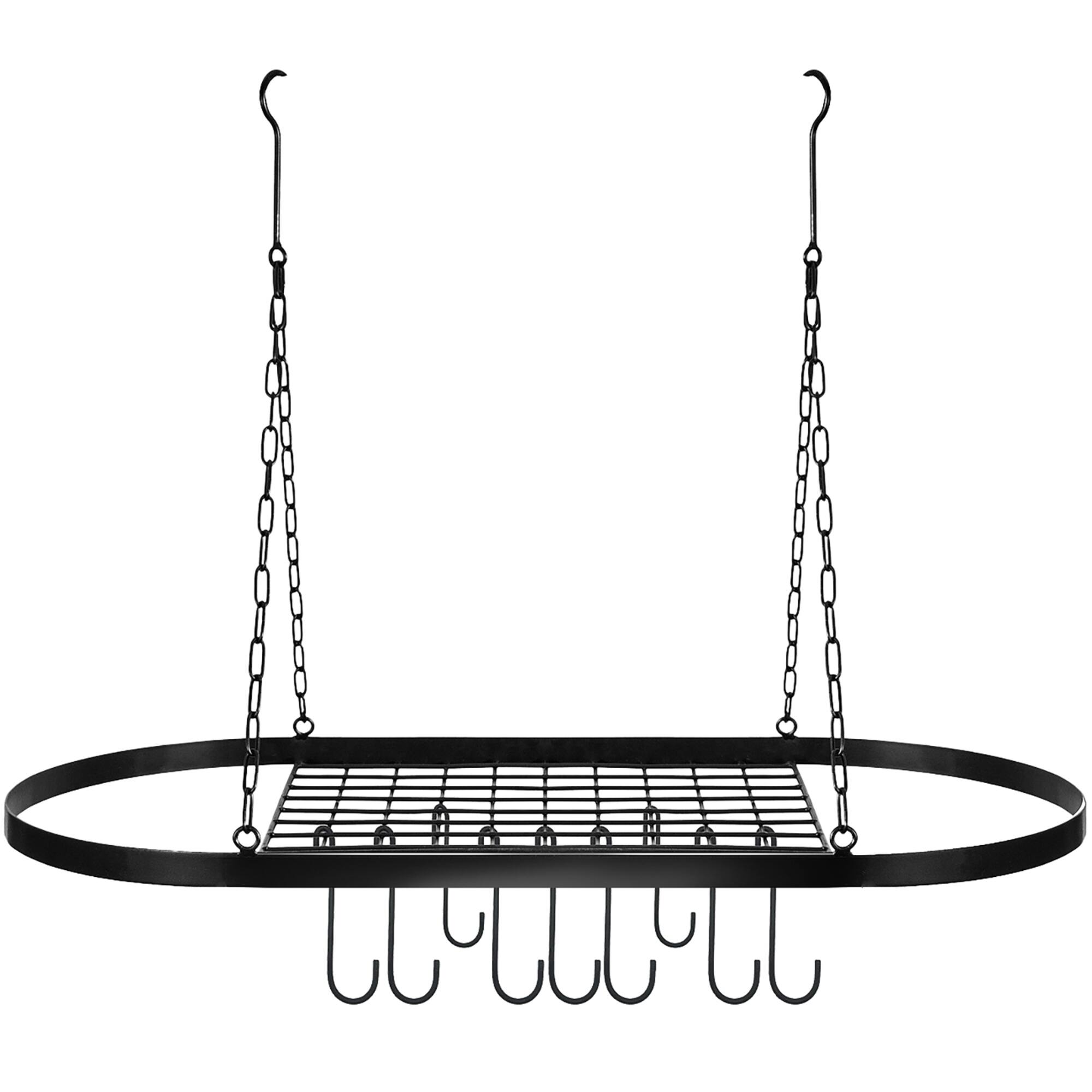 Sorbus Ceiling Mounted Pot & Pan Rack